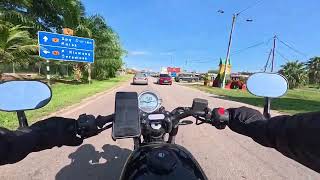 Moto Guzzi V7 Stone Se Ride Pertang - Kuala Klawang
