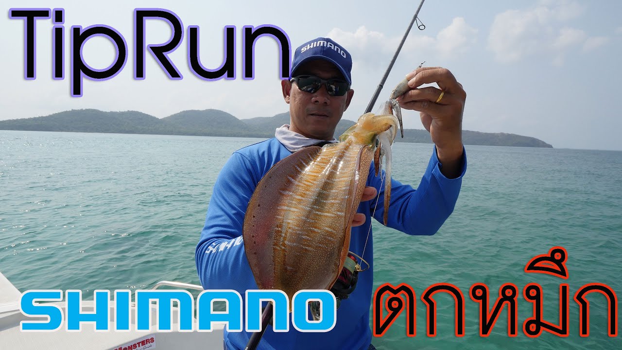 ตกหมึกใหญ่ เทคนิค TipRun Shimano Sephia ss   #TipRun #ตกหมึก #Shimano #Clinch #Sephiass