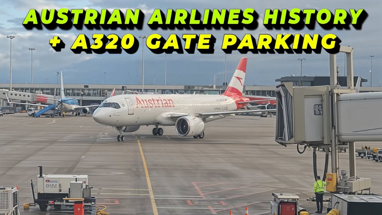 История Austrian Airlines | Традиции встречаются с будущим | + Парковка у выхода на посадку - Air...