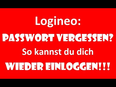 Logineo: Passwort vergessen? So kannst du es zurücksetzen (HD-Qualität auswählen!)