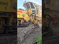 Railway Ballast Profiling by Train Using a Side Plow