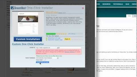 WordPress Installation on Dreamhost in 5 minutes