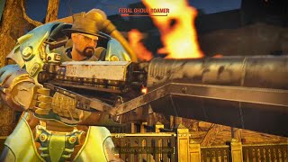 Helping Danse But Every Enemy Explodes - Fallout 4 #gaming #fallout4