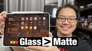 IPAD PRO SCREEN PROTECTOR: Paperlike vs ESR Tempered Glass