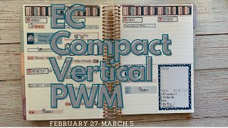 PLAN WITH ME | Erin Condren Compact Vertical