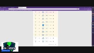 Demonstration of an Interactive Mock Draft Simulator screenshot 2