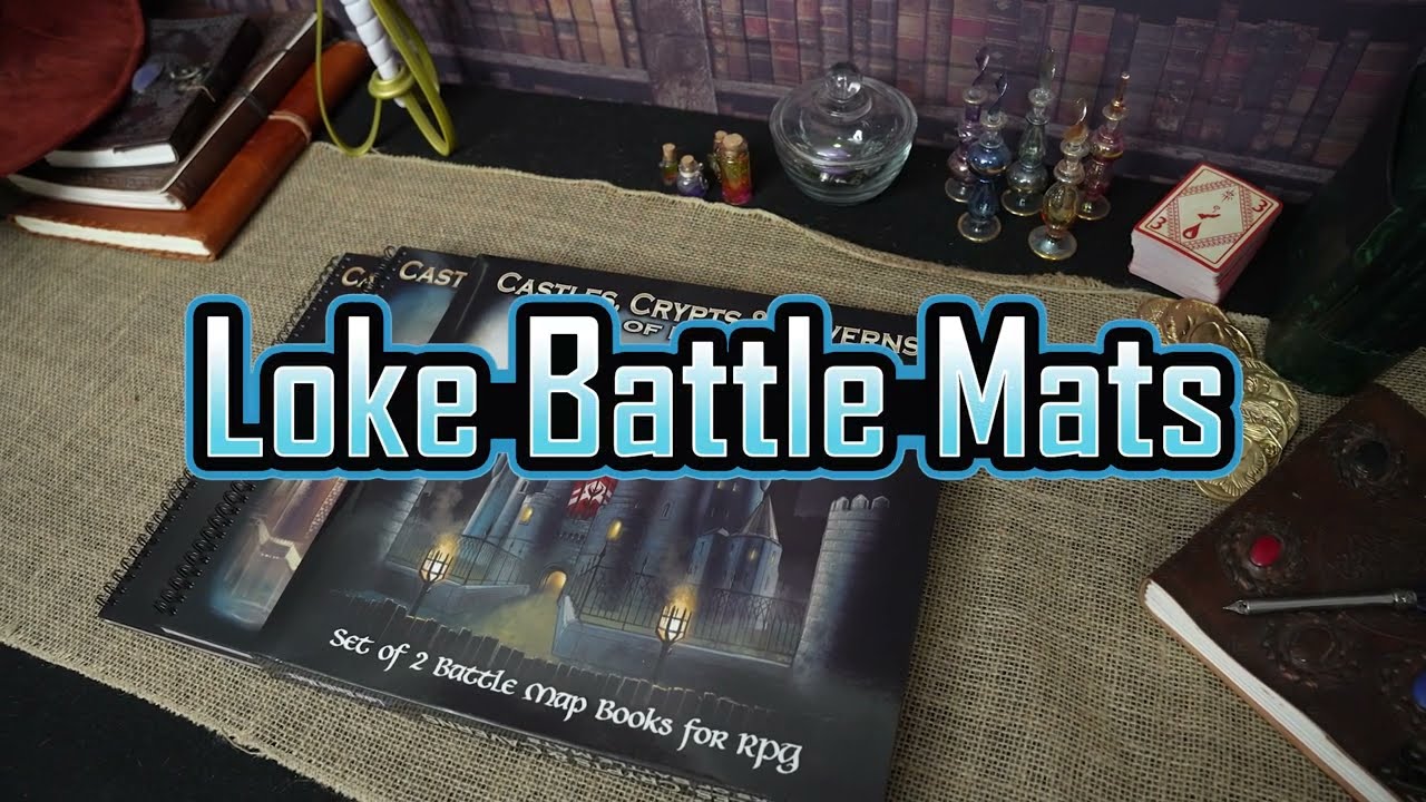 Towns & Taverns. 2 Modular Books of Battle Mats for Roleplay by Loke Battle  Mats — Kickstarter