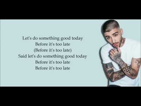 ZAYN - Do Something Good Lyrics