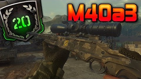 "M40A3" SNIPING! 37-4 on Countdown, MODERN WARFARE REMASTERED!