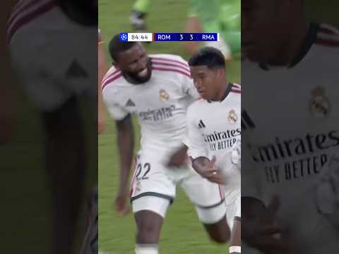 Real Madrid’s comeback against Roma 😮‍💨