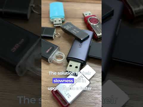 Why USB Drives are SLOW!? #shorts