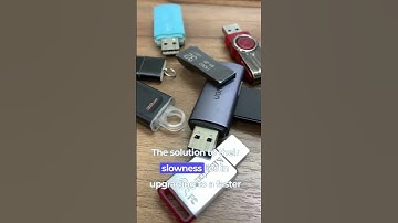 Why USB Drives are SLOW!? #shorts