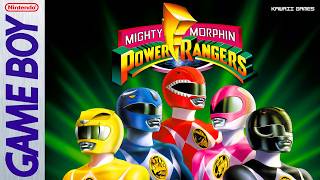 Mighty Morphin Power Rangers | GAME BOY | Gameplay Walkthrough Longplay FULL GAME [4K60ᶠᵖˢ UHD🔴]