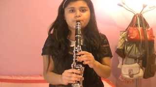 Video thumbnail of "A Thousand Years-Christina Perri (Clarinet Cover)"