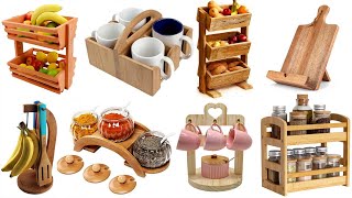 120+ Useful Wooden Kitchen Accessories And Decorations