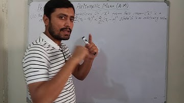 Proof Of Properties Of Arithmetic Mean. lecture 1