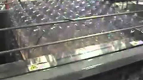 Dyco Manual Sweep Bottle Depalletizer