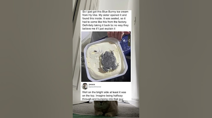 Ice cream surprise