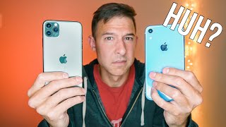 FACE ID - iPhone 11 PRO MAX vs iPhone XR TIMED COMPARISON! (VERY Surprising Results..)