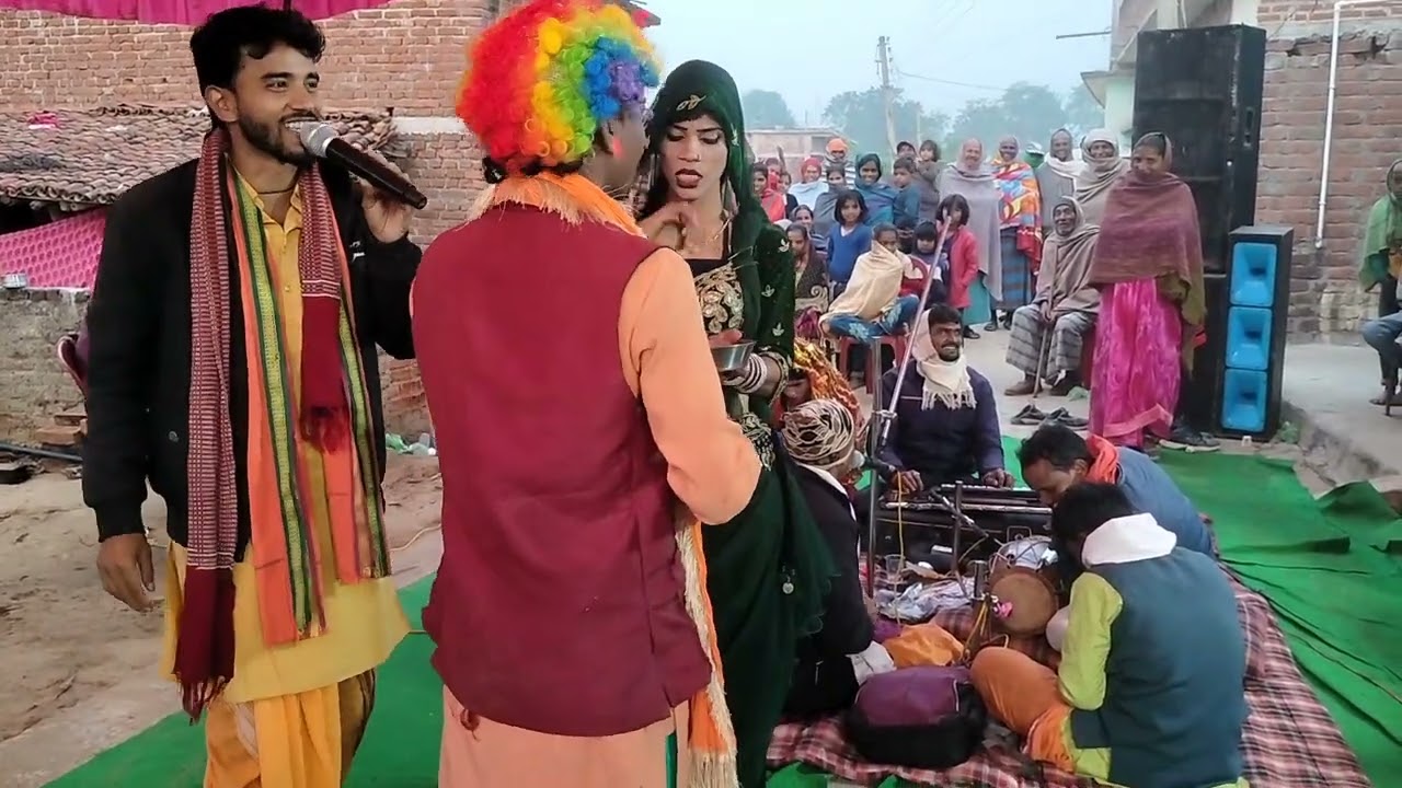 पारंपरिक मंगल गीत (भाग़ 1) व्यास अभिषेक यादव #संपर्क ,8210749389