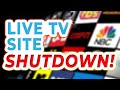 Popular FREE Live TV Website Shut Down! image
