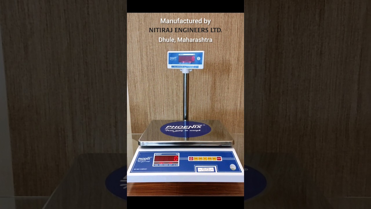 Presenting the most widely used & trusted Electronic Weighing Scale by PHOENIX.Model : NPW Series