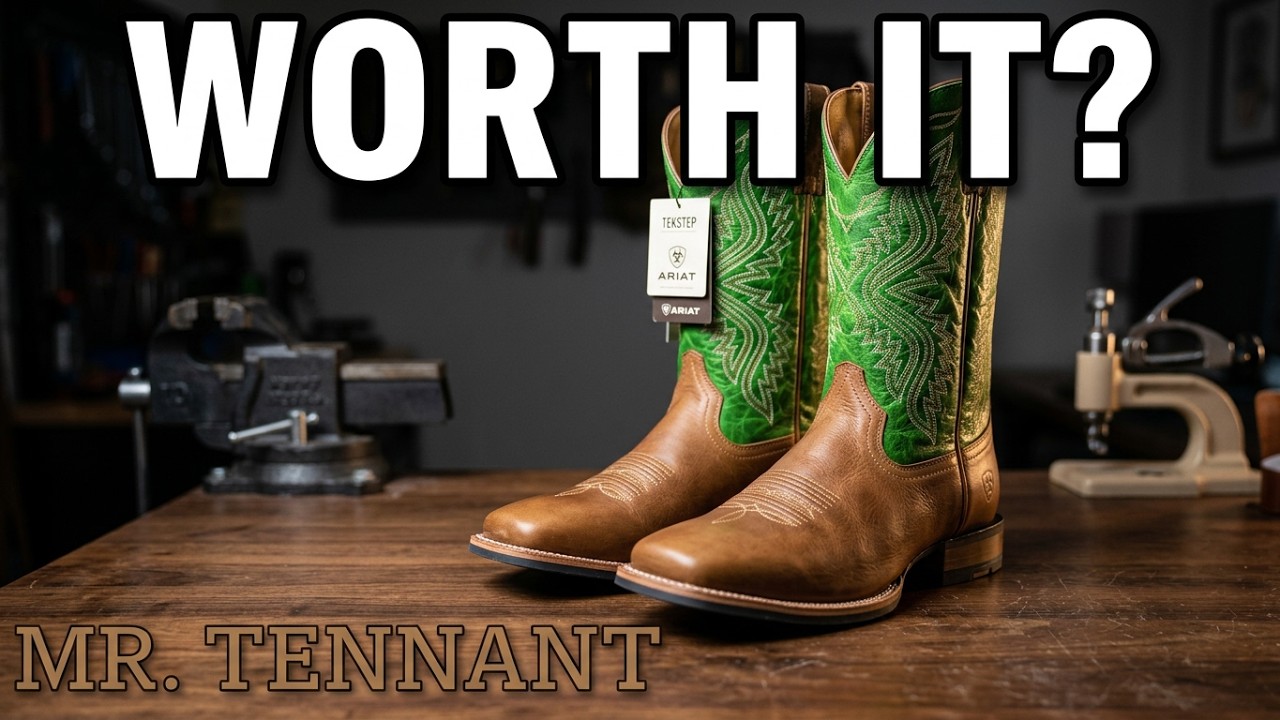 NEW ARIAT men\'s baxter ats cowboy boot in wheat/lime Ariat Men main image 4