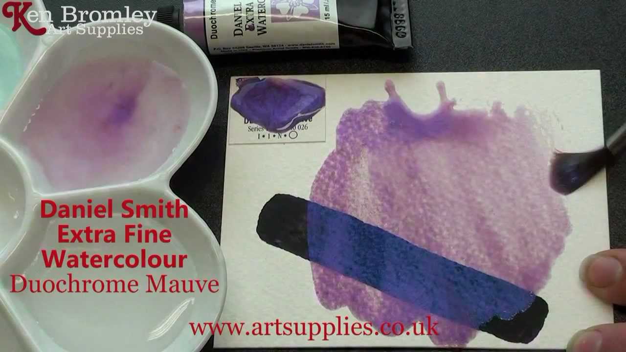 Daniel Smith Extra Fine Watercolour Duochrome Mauve 026 Series 1