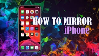 How To Mirror Iphone To Pc Using Apowermirror