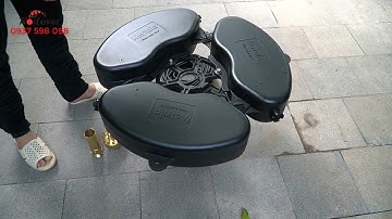 Hướng dẫn lắp đặt đài phun nước Matala 4 chế độ phun