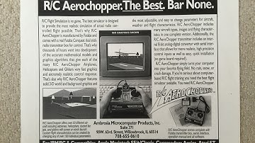 RC Aerochopper for Atari ST on Computer Chronicles July 1989
