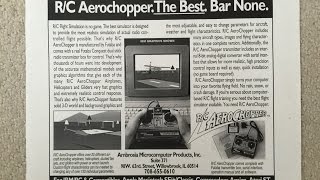 Celebrity RC Aerochopper for Atari ST on Computer Chronicles July 1989 Profile