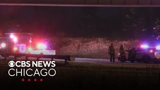 Outbound I-290 back open after fiery crash