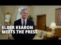Elder kearon meets the press