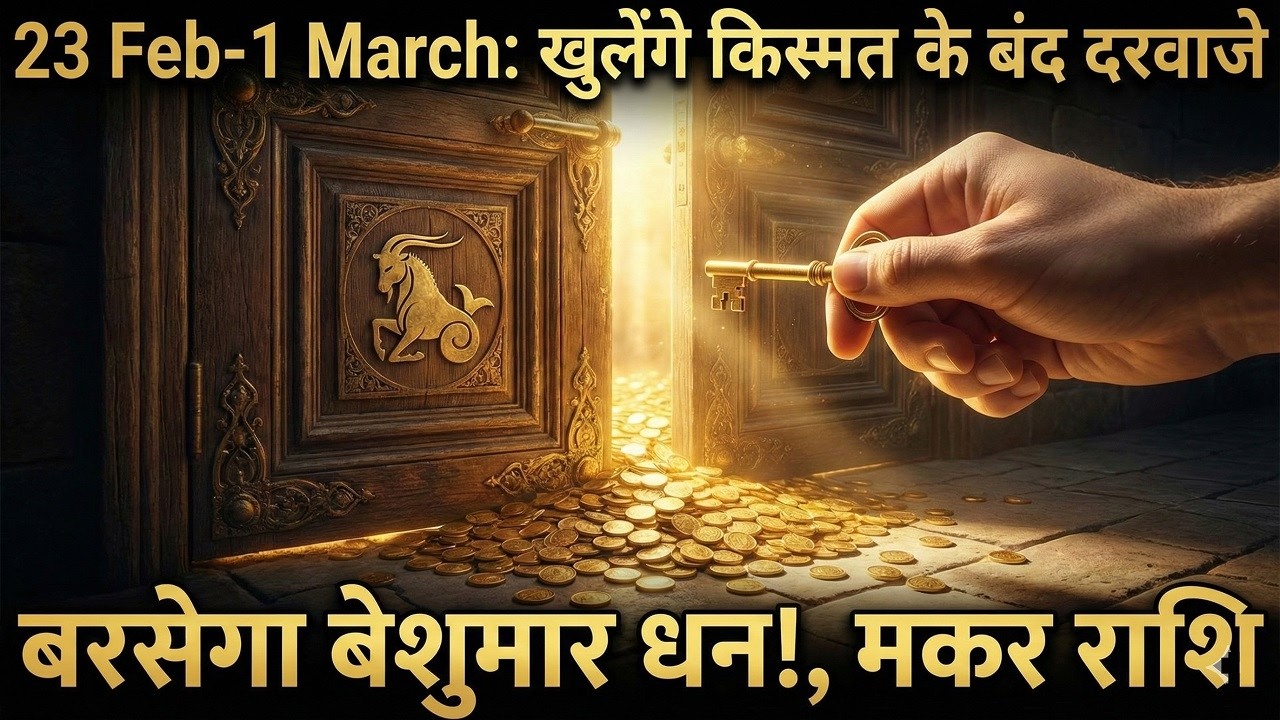 Makar Rashi: मकर राशि: 23 फरवरी - 1 मार्च 2026 | अब शुरू होगा 'पे-बैक टाइम'! 💰 बेशुमार धन और बड़ी जीत