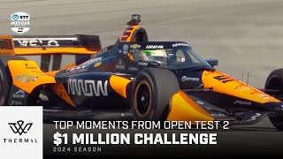 Top moments from Open Test 2 // The Thermal Club $1 Million Challenge | INDYCAR by NTT INDYCAR SERIES 19,920 views 6 days ago 17 minutes