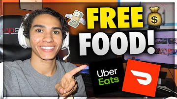 How do you get free food when ordering online?