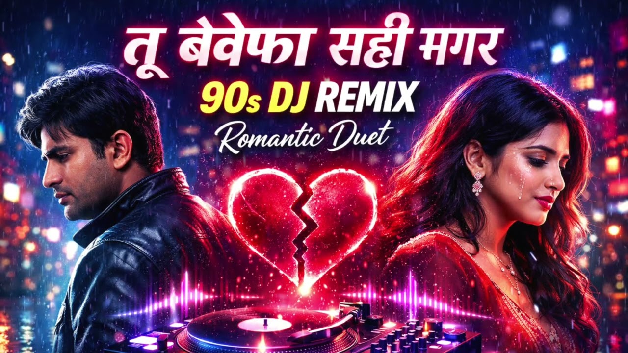 तू बेवफ़ा सही मगर 💔 90s DJ Remix Romantic Duet | Hindi Sad Love Song | Bewafai Song 2026