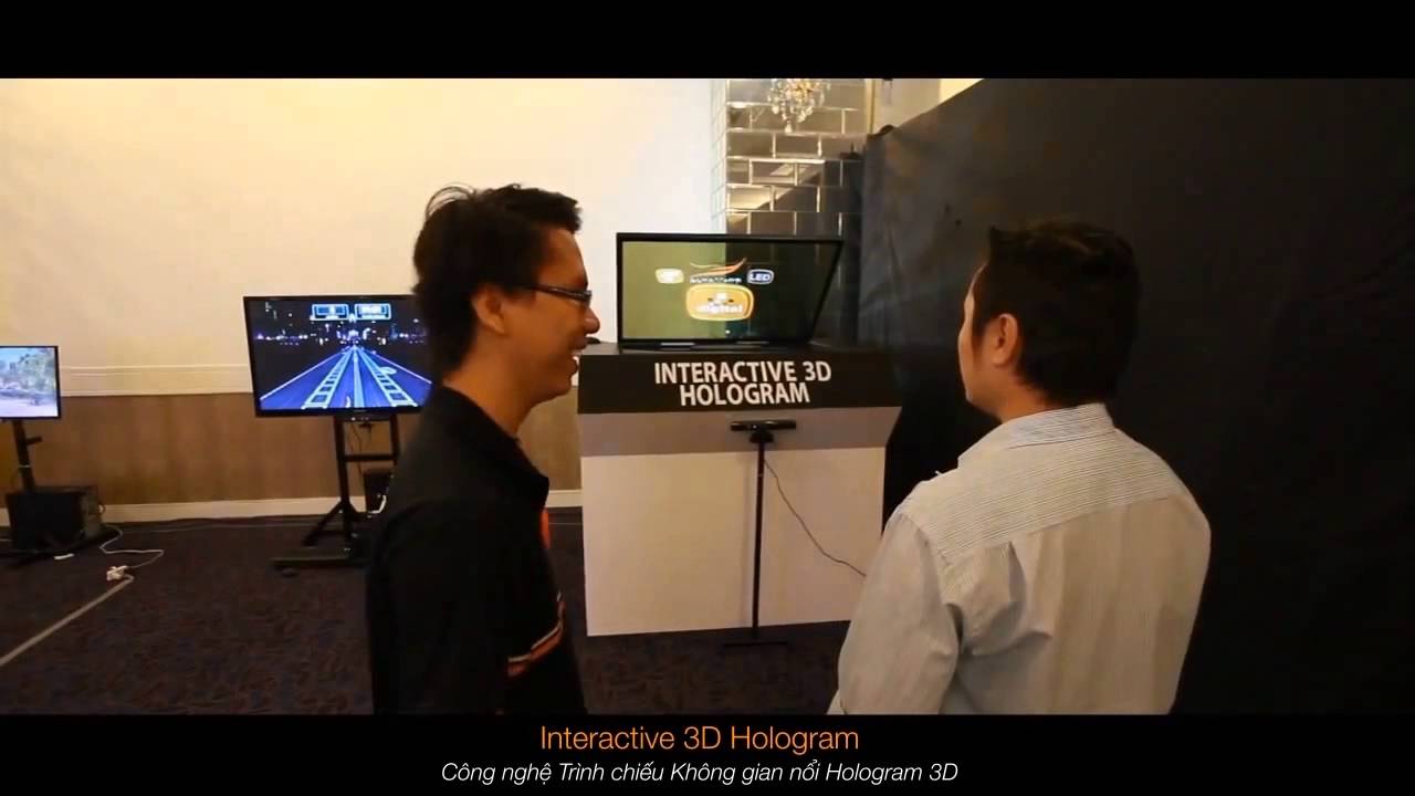 CÔNG NGHỆ TRÌNH CHIẾU KHÔNG GIAN NỖI HOLOGRAM 3D digital marketing