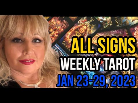 Jan. 23-29, 2023  In5D Weekly Tarot PsychicAlly Astrology Forecast All Signs