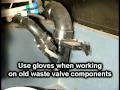 Rv waste valve repair  maintenance by rv education 101