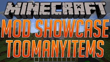 Minecraft Mod Showcase: TOO MANY ITEMS MOD! 1.7.10/1.8 With YourFavSkier (1080p!)
