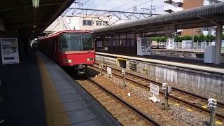 名鉄6500系6520F犬山駅発車