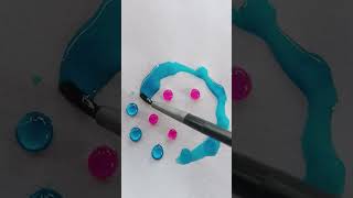 blue paint colour mix video 💧|#art #colormixing #viralshorts