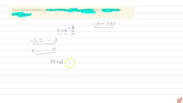 How many numbers are there between 100 and 1000 such that 7 is in the unit