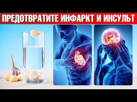 Пейте чесночную воду: профилактика инфаркта и инсульта🔥