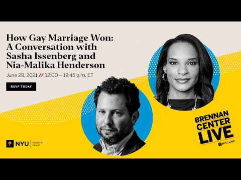 How Gay Marriage Won: A Conversation with Sasha Issenberg and ...