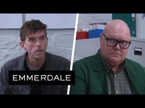 Emmerdale - Paddy And Marlon Fall Out