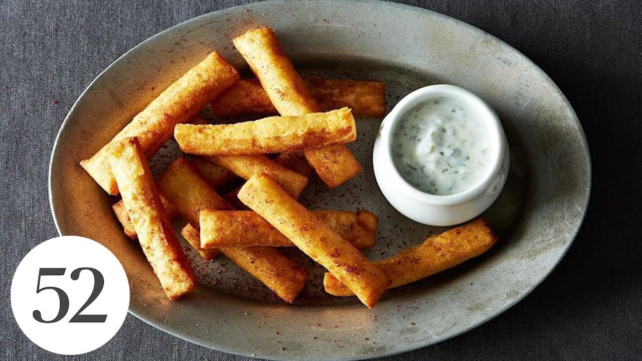Chickpea Fries with Yogurt Dipping Sauce | Food52