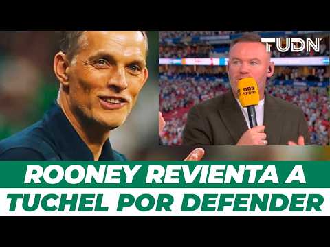😳 Rooney DESTROZA a Tuchel por tirarse atrás: "Fue un suicidio, invitó a Messi a ganar" | TUDN